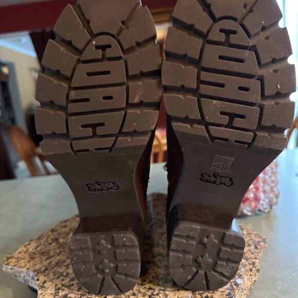 COACH Ciara Boots US 7.5B Leather - Picture 5 of 6